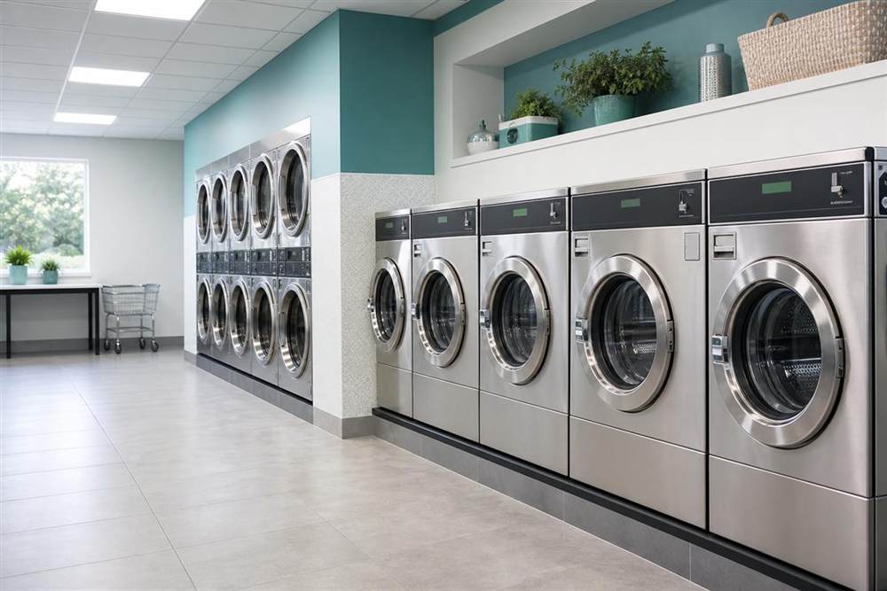 Commercial washing machines